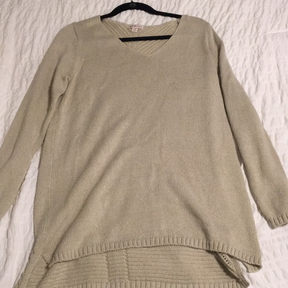 Merona cream sweater